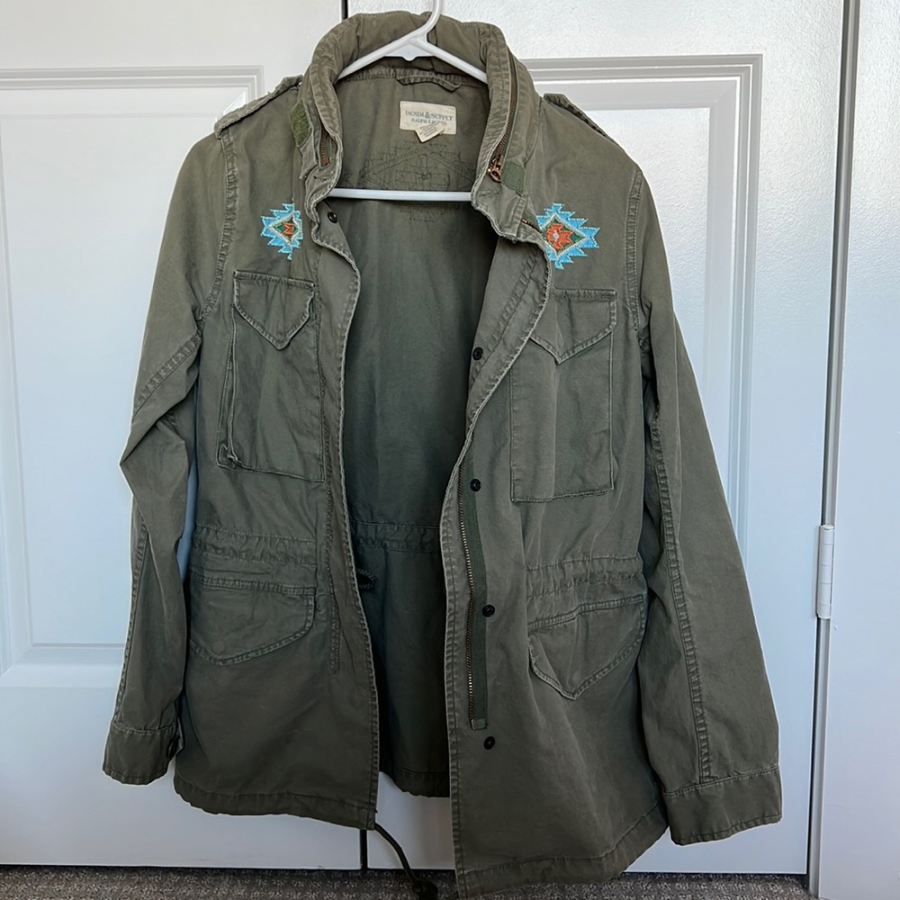 Ralph Lauren Army Green Utility Jacket
